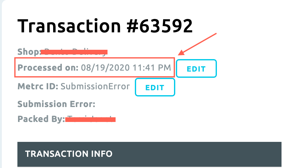 Retail How to Remove Refunds from Pending Metrc Transactions